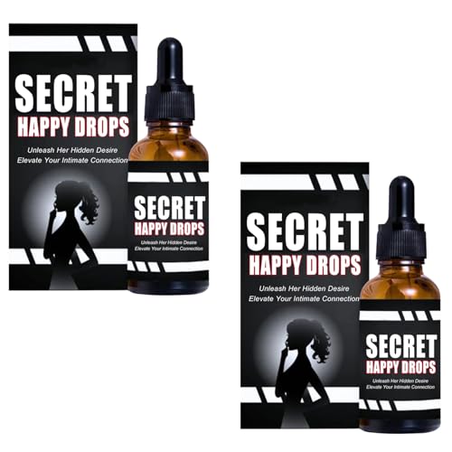 Happy Hormone Tropfen für Frauen,Secret Happy Drops,Glücksdrops für Frauen,erhöhen die Sensibilität und das Vergnügen und fördern eine verbesserte Durchblutung (2)