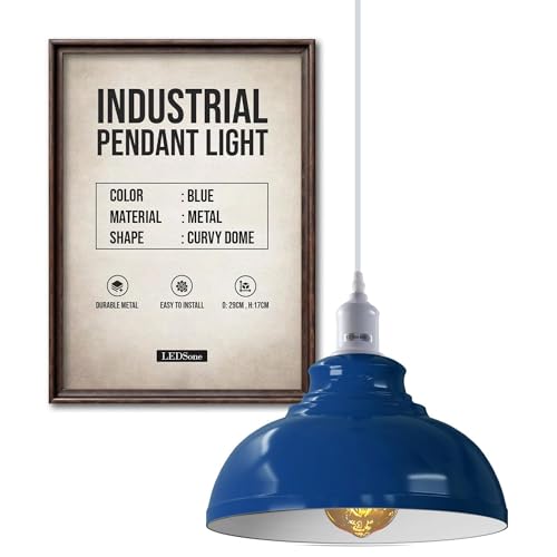 LEDSone Lámpara colgante industrial retro
