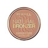 Rimmel London - Natural Bronzer, waterproof, Sunkissed Finish, blends effortlessly, up to 10H wear, 100% Cruelty-Free - Sun Bronze