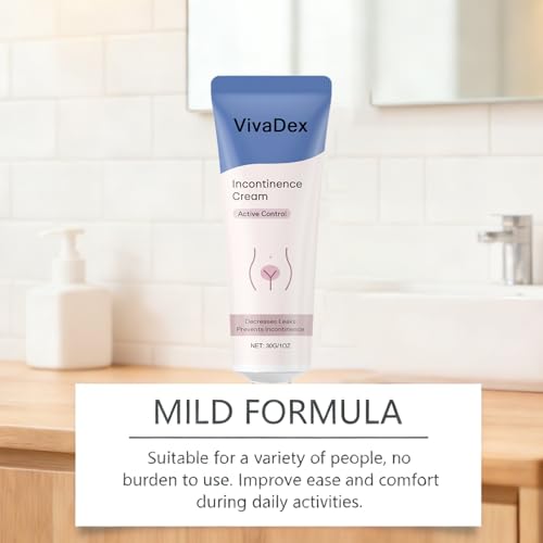 VivaDex Incontinence Cream for Women,VivaDex Cream With Natural Formula,Relieves Discomfort (1PCSA)