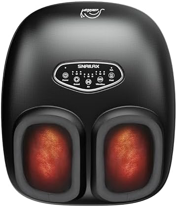 Heated Shiatsu Foot Massager & Deep Kneading For Blood Circulation