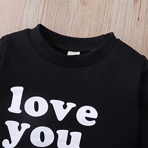 Child Kids Toddler Infant Baby Boys Girls Letter Long Sleeve Sweatshirt Outfit Tops Toddler Jackets for Boys3