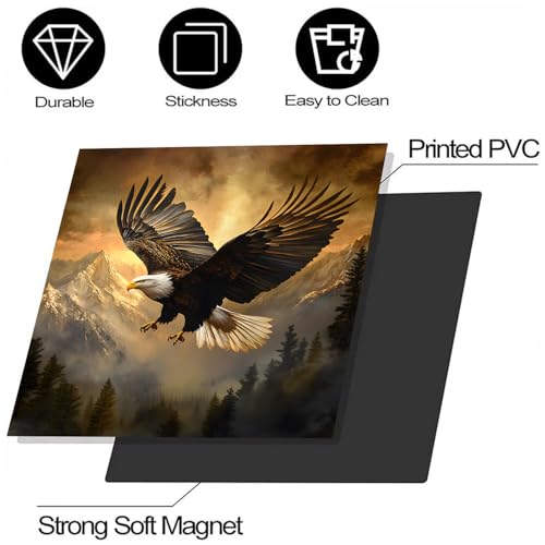 Image of BVBOX Dishwasher Magnet Cover 23 inchx26 inch, Reusable Magnetic Refrigerator Covers, Decorative Magnets Cover Fridge Door Skin Panel Stickers for Home Kitchen Appliance