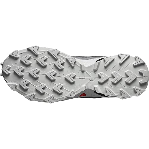 Salomon Sapato de caminhada masculino Alphacross 5, Estanho/preto/cinza fantasma, 9.5