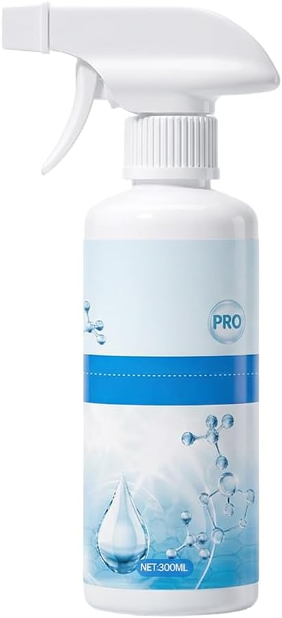 Non Ionic Clothing Emulsifier Stain Remover, Powerful Laundry Stain Remover Spray, Clothing Cleaner for Grease Oil Food Stains, Fabric Safe Stain Penetrating Spray, 10.1oz with Spray Nozzle (3)