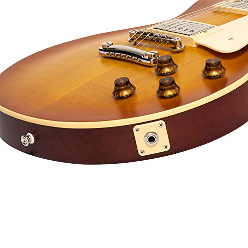 Tokai ULS129 MVF Love Rock Guitare électrique avec étui Violon mat - Les Beatles, Paul McCartney, John Lennon, RIngo Starr, George Harrison Tokai ULS129 MVF Love Rock Guitare électrique avec étui Violon mat – Image 7