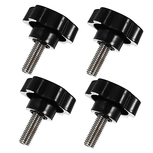 CIYODO Clamping Screw Handles M10 x 25mm Nuts Thread Non-Slip for Electronic Equipment