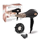 Bellissima Imetec My Pro Ceramic P5 3800, Asciugacapelli a Ioni Professionale 2300W per Capelli Morbidi e Luminosi. Phon con inclusi Diffusore e Convogliatore Ceramico