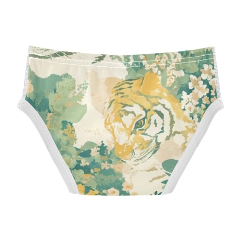 KLL Tigers Print Toddler Boys' Pure Cotton Underwear Breathable Children Panties2
