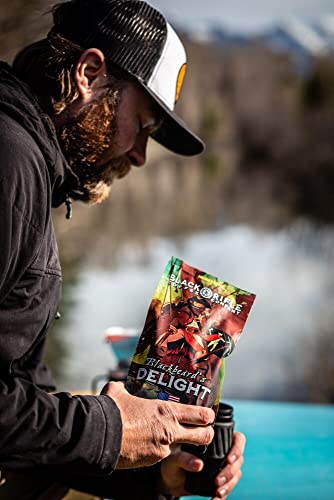 Black Rifle Coffee Blackbeard's Delight (Dark Roast) Whole Bean Coffee, 12 Ounce Bag Of Coffee Beans, Dark Roast Coffee Beans, 100% Brazilian Arabica Brew With Dark Roasted Flavors, Helps Support Veterans And First Responders #TOP5