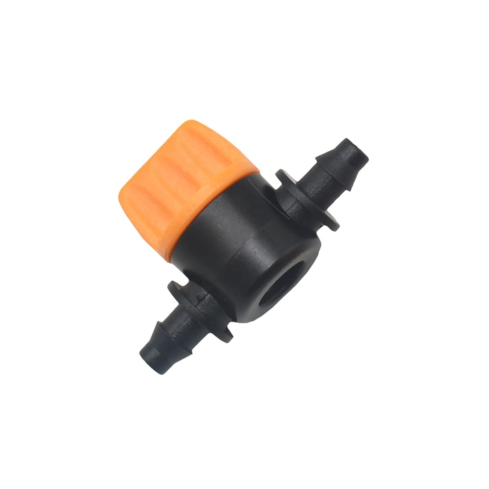 Adattatore Connettore Tubo Flessibile 100 4Mm Valvola Tubo Flessibile 4/7 Tubo Dell'Acqua Rubinetto da Giardino 6Mm a 1I4 Barb Valvola Dell'Acqua Raccordi per Irrigazia Goccia/4 Mm
