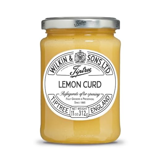 Tiptree Lemon Curd, 11 Ounce Jar (312g)