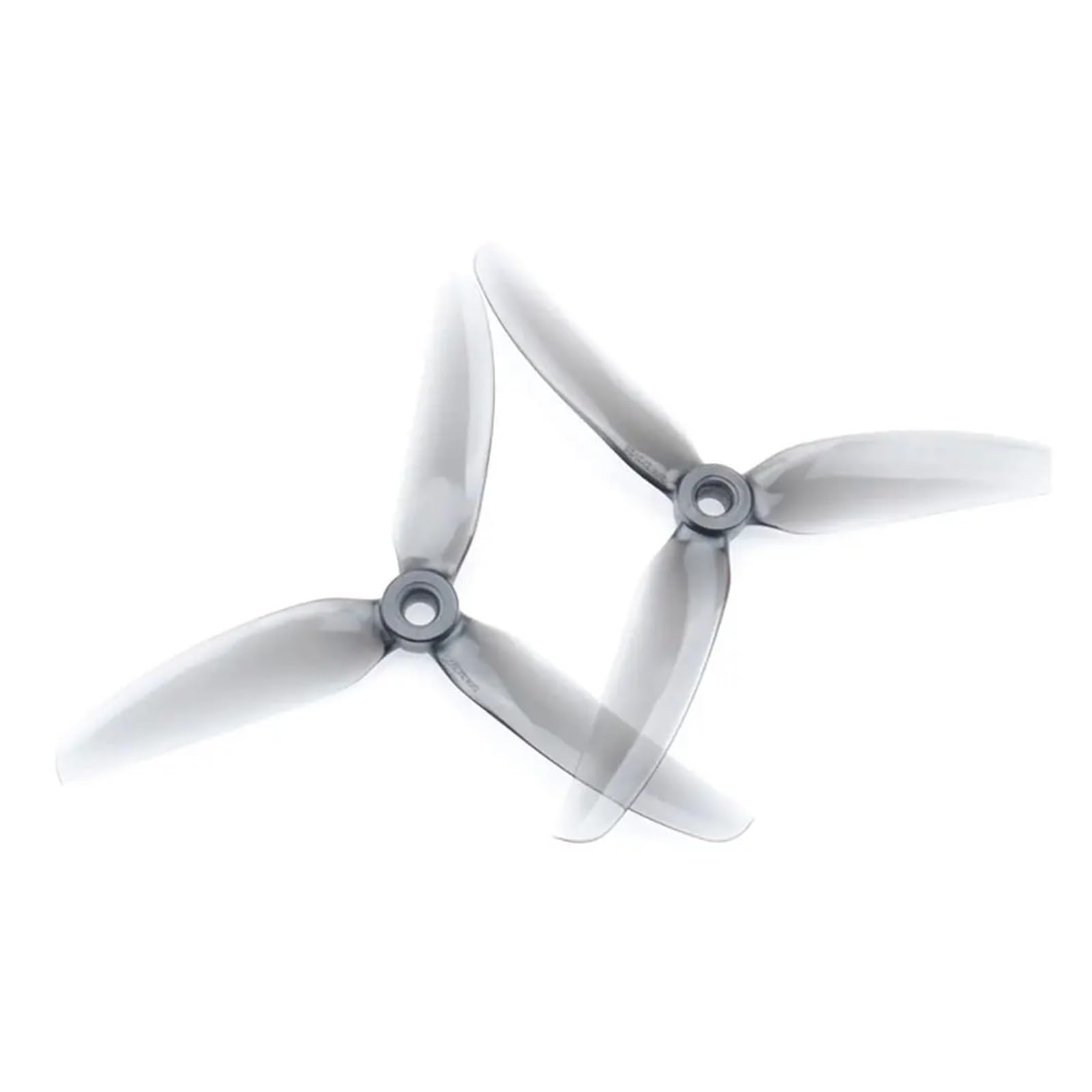 Hélice à 3 pales 5x4.3x3 V2S compatible HQProp avec profil aérodynamique rigide gris - 5