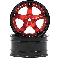 Roues Drift RC 4 Roues RC Alliage Aluminium - Diamètre 52mm - Pour Voiture 1/10 - Sport Et Drift - Couleur Bleu Accessoires Rc 1/10