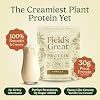 Field's Great All-in-One Plant-Based Vanilla Protein Shake Powder - Healthy Aging, 30g Protein, 5g Fiber + Probiotics, Gut-Friendly, Blood Sugar & Muscle Support, Vegan Meal Replacement, GLP1, 23oz