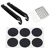 Fahrrad Flickzeug Reparaturset,Teiliges Reparatur-Set für Ihre Fahrradschläuche,Selbstklebender Fahrrad-Innenschlauch,Rennrad-Schlauch/Mountainbike-Reifen-Reparaturset für Radfahren,Motorräder