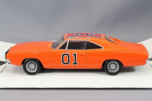 Norev 1969 Dodge Charger General Lee Orange 1:43 miniatura 3