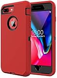 Diverbox For iPhone 8 plus Case, iPhone 7 plus Case Built-in screen protector [Shockproof]...