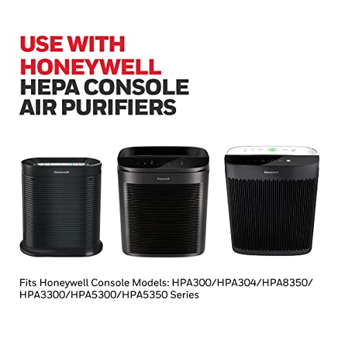 Honeywell Hepa Air Purifier Filter Kit – Includes 3 Hepa R Replacement Filters And 4 A Carbon Pre-Cut Pre-Filters – Airborne Allergen Air Filter Targets Wildfire/Smoke, Pollen, Pet Dander, And Dust #TOP2