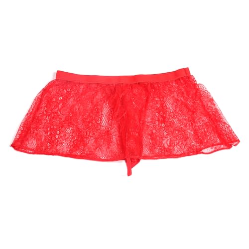 Men's Sissy Panties Skirt Floral Lace Underwear Thongs T-back G-strings Thongs Low Waist Bikini Thongs Underpants3