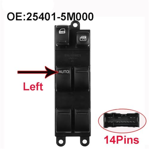 Interrupteur lève-vitre électrique Nissan Sentra 2000-2006 Commande 25401-5M000
