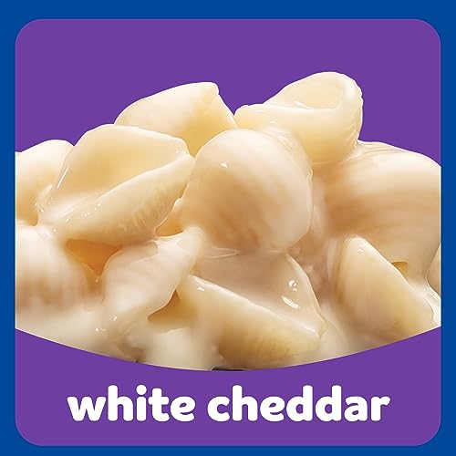 Kraft White Cheddar Mac & Cheese Macaroni and Cheese Dinner Pasta Shells, 7.3 oz Box - Thumbnail 4