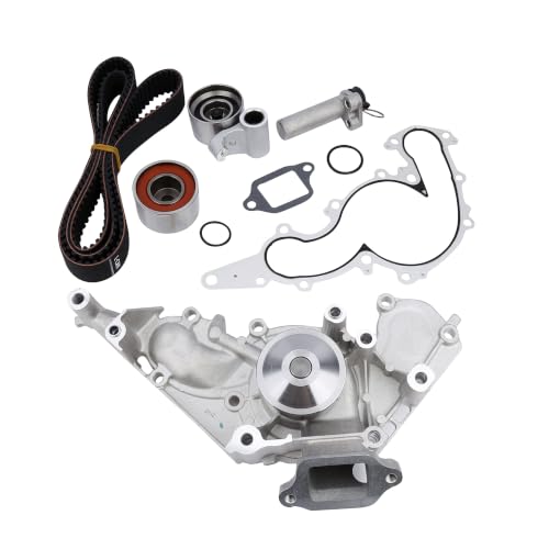 Image of Engine Timing Belt with Water Pump Kit - Compatible with Lexus, Toyota - 4.0L, 4.3L, 4.7L - GS430, GX470, LS430, SC400, SC430, 4Runner, Land Cruiser, Sequoia, Tundra - Replaces TKT-021, TCKWP298