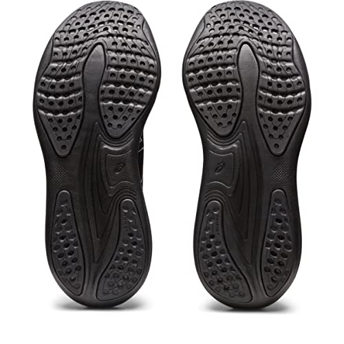 Asics Men's Gel-Nimbus 25 Platinum Running Shoes, 13, Black/Pure Silver #TOP6