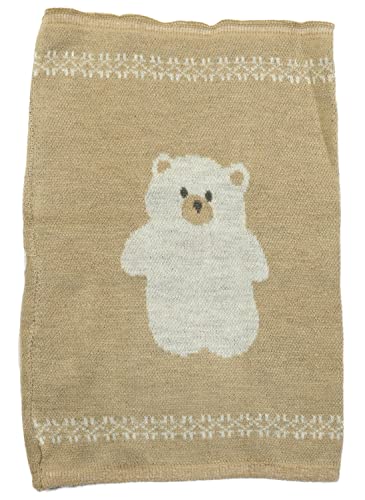 フレンズヒル 腹巻き モコベア ベージュ RW-116-526 表と裏でデザインが違う