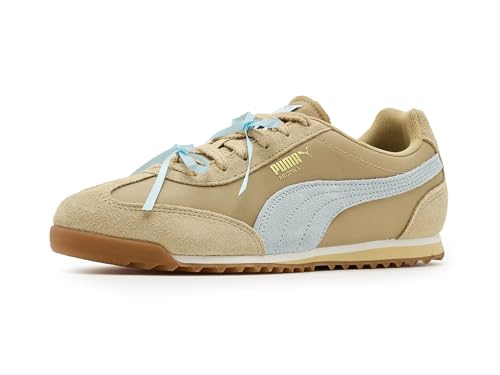 Puma Womens Arizona Bow Shoes Sand Dune/Fresh Water/Gum 8 Medium