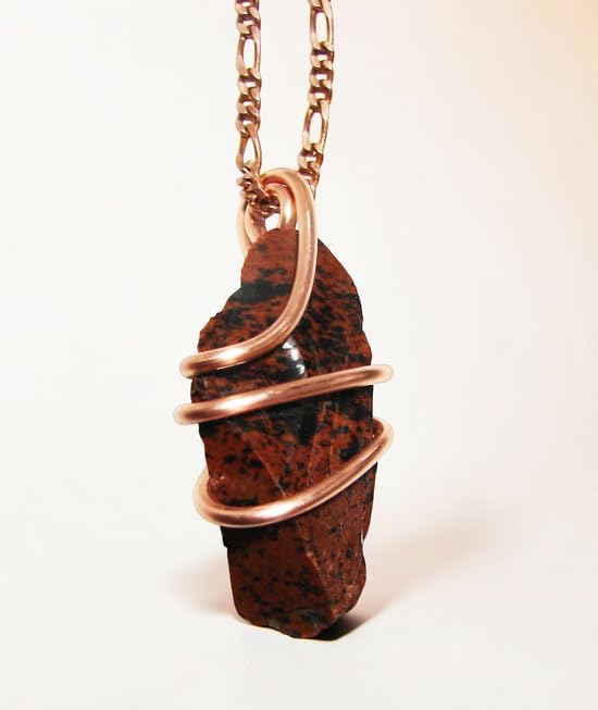 Gorgeous Genuine Monatomic Andara Crystal Pendant Copper #272