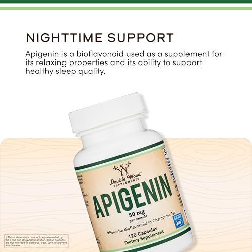 Double Wood Supplements Apigenin Capsules