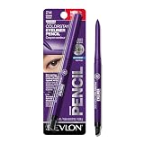 REVLON ColorStay Pencil Waterproof Eyeliner, Smudge-Proof, Eye Makeup with Built-In Sharpener, 214 Grape, 0.01 oz