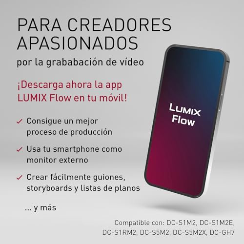 Panasonic Lumix DC-GH7E Micro Cuatro Tercios Cuerpo Cámara Sin Espejo, 25,2 MP, C4K/4K 4:2:2 60/50p, AF Híbrido Fases, IS Activo, 32 bits, OLED, Negro - imagen 9