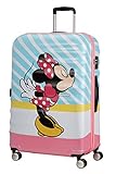 American Tourister Wavebreaker Disney - Spinner L Maleta, 77 cm, 96 L, Multicolor (Minnie Pink Kiss)