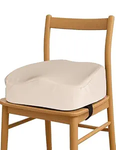 Babelio Ergo-Designed Booster Seat for Kitchen Chair, Toddler, Beige