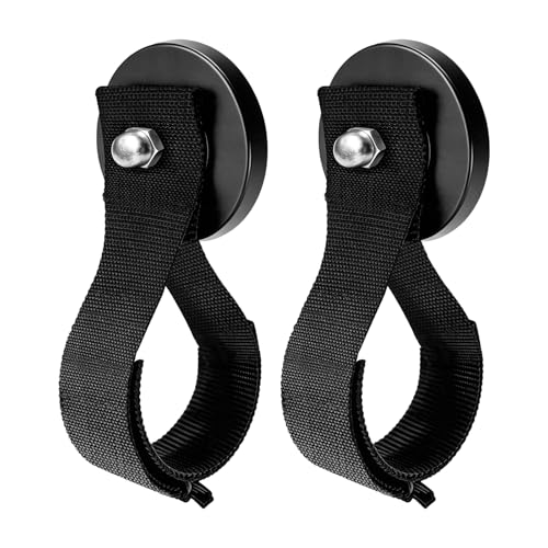 Zihvfzu 2 Pack Magnetic Hook Straps - 2.59" Heavy Duty