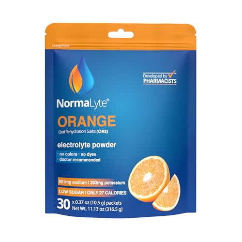 NormaLyte Orange - Electrolyte Powder Packets | Clinically Studied Electrolyte