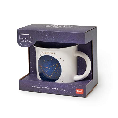 Legami CUP0010 Tazze, Porcellana Bone China, Capricorn