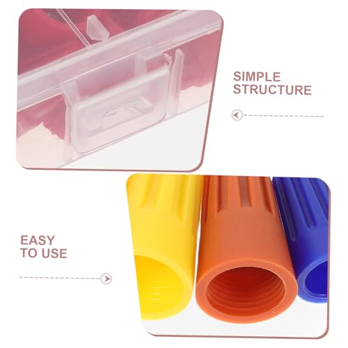 Kit assortiment de 330 connecteurs de câbles rapides colorés à visser - 2