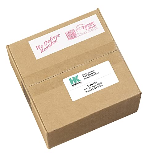 Avery Postage Meter Labels For Personal Post Office, 1-25/32" X 6", White, 60 Mail Meter Labels (05289) #TOP2