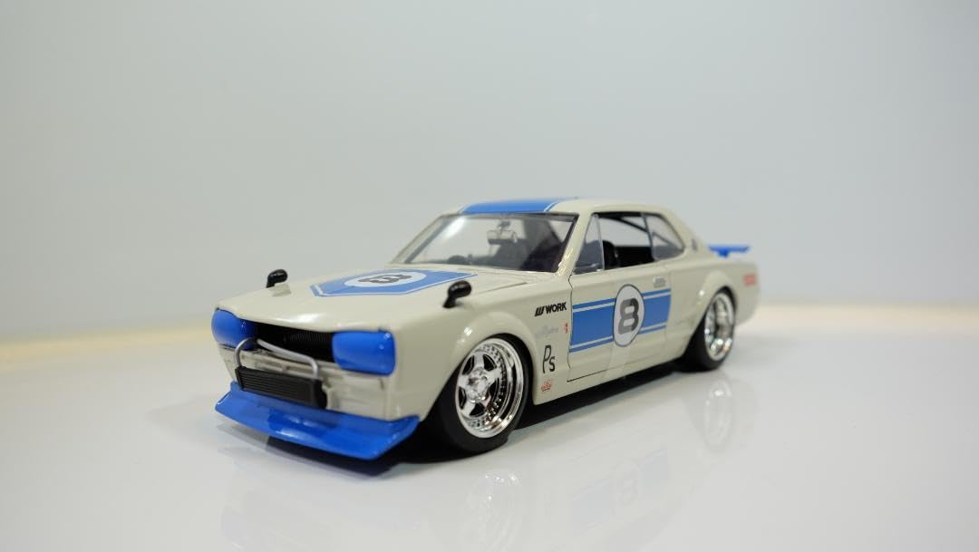 ⭐️AklkAZ‼️ ミニカー　スカイライン　ハコスカ　GTーR 1/24 ワイルドスピードミニカー 1/24 JadaTOYS☆ スカイラインGTR