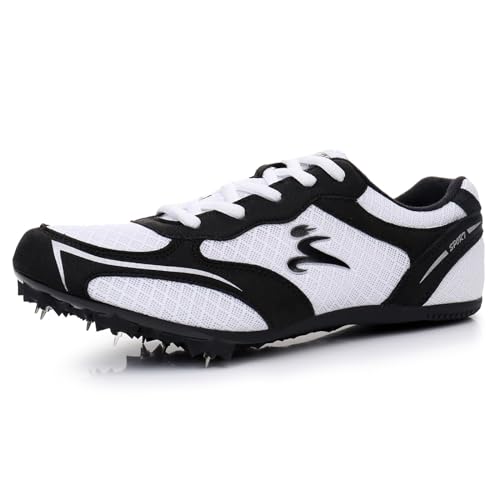 Omcam Atletismo Sapatos Homens Mulheres Crianças Spikes Pista Corrida Salto Tênis Profissional Sprin