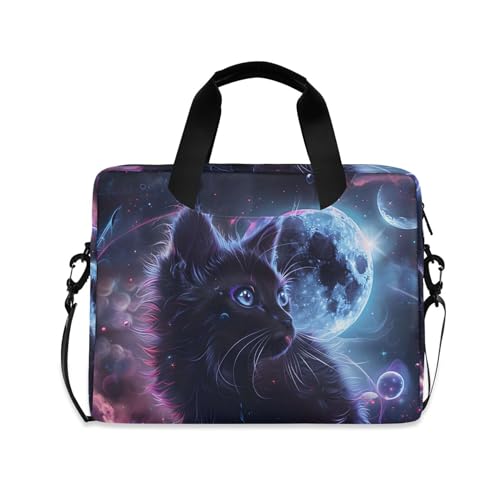 Fundas para portátil Galaxy Black Cat Kitten ALAZA miniatura 1