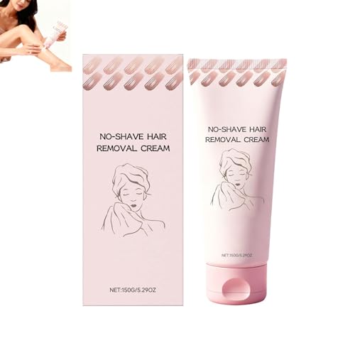 Crema depilatoria para afeitar, apta para pieles sensibles, rápida y suave, que deja la piel suave, para piernas, brazos y zona del bikini (1pcs)