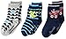 Produktbild Sterntaler Jungen Söckchen 3er-Pack Feuerwehr für Babys und Kleinkinderblau/grau, 27-30