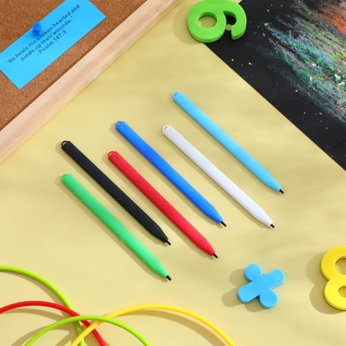 Uonlytech Stylet Tablette LCD en Plastique pour Tablette À Dessin Enfant Stylo À Dessin LCD Écriture Fluide 12.20 Cm Lot de 10 – vue 9