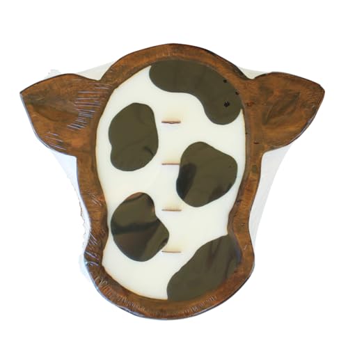 Image of McCall's Candles | Country Store | Rustic Cow-Shaped Bread Bowl Candle | Multi-Wick with Crackling Wooden Wicks | USA-Poured Wax | Farmhouse Decor
