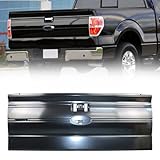Black Steel Truck Tailgate Compatible for 2009-2014 F-150, 615343843995, BL3Z9940700E Replacement Tailgate for F150 2009 2010 2011 2012 2013 2014