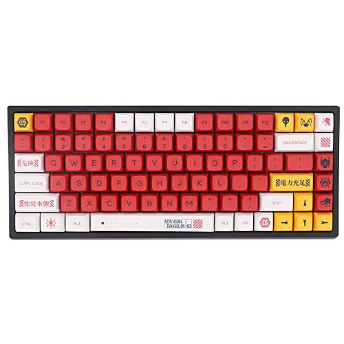 Evangelion Keycap Set, Eva Pbt Dye-Sub Dsa Profile Anime Keycap Para Mx Switch Teclado Mecánico Para Jugar Color : Eva-02, Size : Dsa Evangelion Keycap Set, Eva Pbt Dye-Sub Dsa Profile Anime Keycap Para Mx Switch Teclado Mecánico Para Jugar Color : Eva-02, Size : Dsa